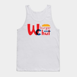 WcBurger Hut - Burger King Parody Tank Top